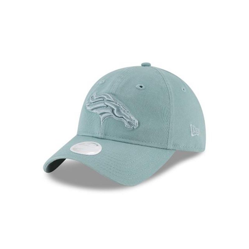 NFL Denver Broncos Womens Core Classic Tonal 9Twenty Adjustable (LFV8495) - Blue New Era Caps